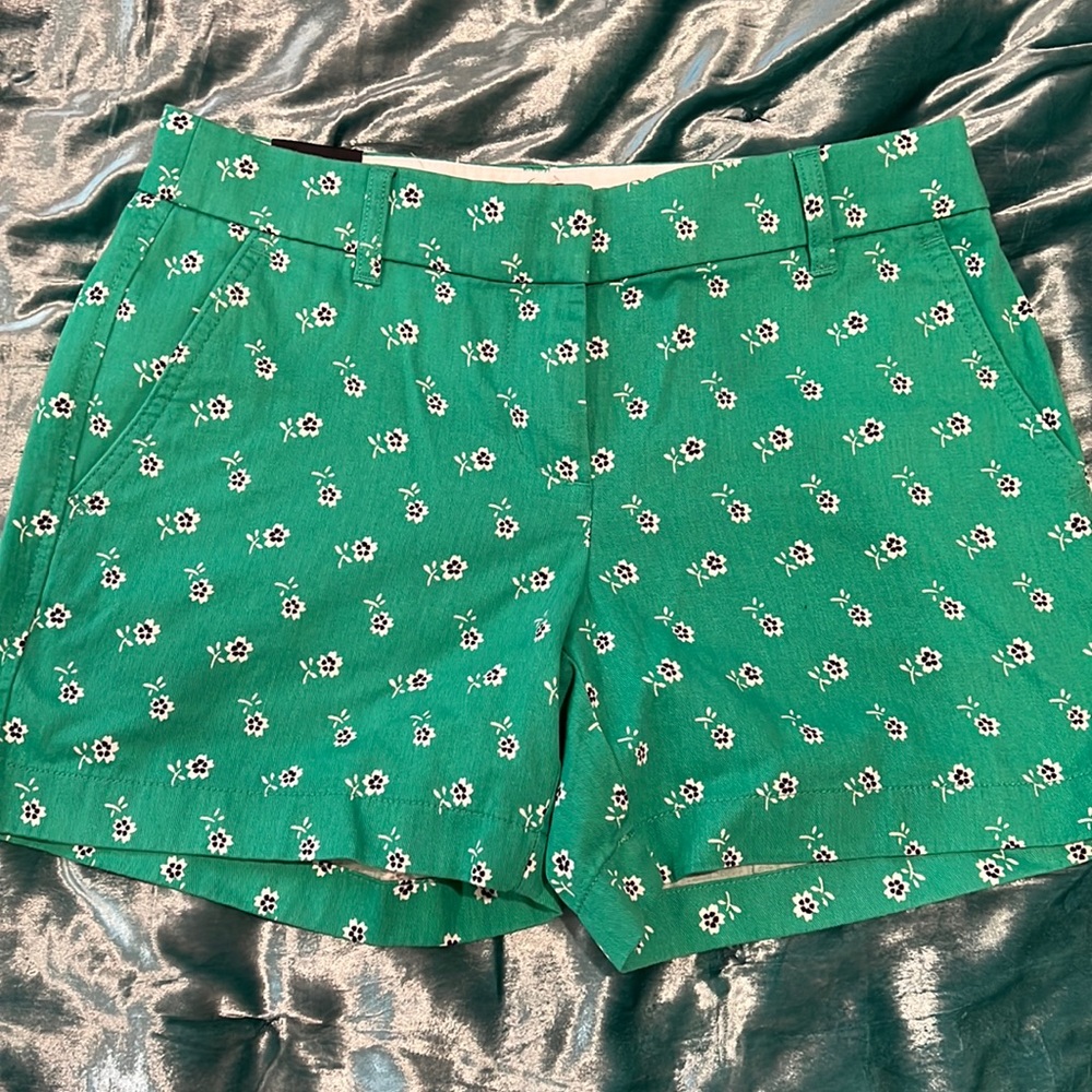 Jcrew size 2 floral pattern shorts.